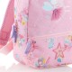 Petit sac a dos rose fÉes licornes 28x21x10cm matiÈre recyclÉe - 2 compartiments-8422593197684-lilojouets-questembert-muzillac-m