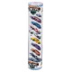 Tube 10 voitures en mÉtal 7cm avec 7 panneaux de signalisation-3437012328070-lilojouets-questembert-muzillac-morbihan