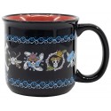 MUG ONEPIECE - TASSE CÉRAMIQUE 9X9CM 40CL INTÉRIEUR ROUGE