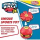 Phlat ball junior rouge - disque frisbee balle pliable 15cm - wahu-8720077210950-lilojouets-questembert-muzillac-morbihan