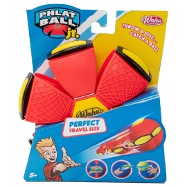 PHLAT BALL JUNIOR ROUGE - DISQUE FRISBEE BALLE PLIABLE 15CM - WAHU-8720077210950-Lilojouets-Questembert-Muzillac-Morbihan