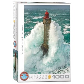 PUZZLE PHARE DE LA JUMENT BRETAGNE 1000 PIÈCES 68X48CM - EUROGRAPHICS-0628136660990-Lilojouets-Questembert-Muzillac-Morbihan