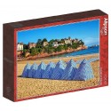 PUZZLE PLAGE DE DINARD EN BRETAGNE 1000 PIÈCES 69X48CM - ALIPSON PUZZLE
