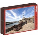 PUZZLE REMPARTS DE CONCARNEAU EN BRETAGNE 1000 PIÈCES 69X48CM - ALIPSON PUZZLE