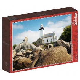 PUZZLE PHARE DE PONTUSVAL 1000 PIÈCES 69X48CM - ALIPSON PUZZLE-3770001501048-Lilojouets-Questembert-Muzillac-Morbihan
