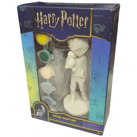 KIT FIGURINE HARRY POTTER 15CM A PEINDRE - PINCEAU ET PEINTURE INCLUS - ASST-5015934863374-Lilojouets-Questembert-Muzillac-Morbi