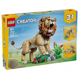 31386 LE LION MAJESTUEUX - 839 PIÈCES - LEGO CREATOR 3EN1-5702018054802-Lilojouets-Questembert-Muzillac-Morbihan