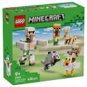 21592 ATTAQUE DU DÉSERT DU POULET CHEVAUCHÉ - 428 PIÈCES - LEGO MINECRAFT