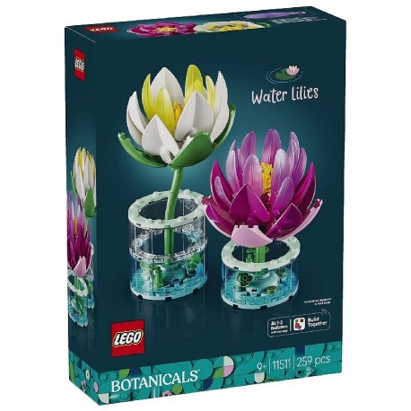 11511 LES NÉNUPHARS - 259 PIÈCES - LEGO BOTANICALS-5702018061855-Lilojouets-Questembert-Muzillac-Morbihan