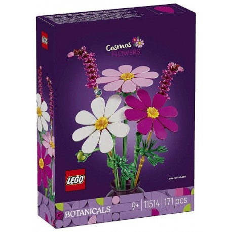 11514 FLEURS COSMOS - 171 PIÈCES - LEGO BOTANICALS-5702018091593-Lilojouets-Questembert-Muzillac-Morbihan