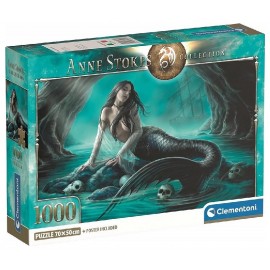 PUZZLE LAMENTATION DE LA SIRÈNE DE A.STOKES 1000 PIÈCES 70X50CM AVEC POSTER-8005125370535-Lilojouets-Questembert-Muzillac-Morbih