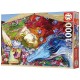 Puzzle dragon sant jordi 1000 piÈces 68x48cm lily brick - educa-8412668199262-lilojouets-questembert-muzillac-morbihan