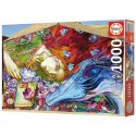 PUZZLE DRAGON SANT JORDI 1000 PIÈCES 68X48CM LILY BRICK - EDUCA