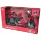 Moto route ducati panigale rouge v4s 17cm 1.12e - newray-0093577582536-lilojouets-questembert-muzillac-morbihan