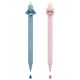 Pack 2 stylos narval et licorne - Écriture bleue et rose gel effaÇable-8422593120453-lilojouets-questembert-muzillac-morbihan