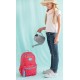 Sac a dos rouge fleuri 33x28x9cm pour enfant - apli kids miquelrius-8422593370629-lilojouets-questembert-muzillac-morbihan
