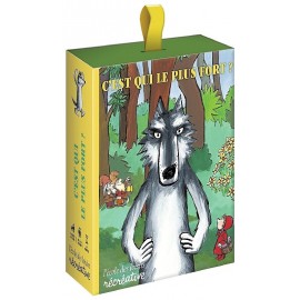 JEU C'EST QUI LE PLUS FORT - JEU COLLABORATIF DÈS 4 ANS - L'ÉCOLE DES LOISIRS-3127020500567-Lilojouets-Questembert-Muzillac-Morb