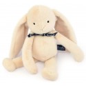 PELUCHE LAPIN MÉLOÉ BEIGE 37CM - MAÏLOU - FABRICATION FRANÇAISE