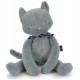 Peluche chat mÉloÉ bleu gris 37cm - maÏlou - fabrication franÇaise-3701221502614-lilojouets-questembert-muzillac-morbihan