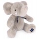 Peluche ÉlÉphant sowen gris 30cm - maÏlou - fabrication franÇaise-3701221502782-lilojouets-questembert-muzillac-morbihan
