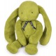 Peluche lapin mÉloÉ vert pomme granny 37cm - maÏlou - fabrication franÇaise-3701221503277-lilojouets-questembert-muzillac-morbih