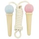 Corde a sauter en bois multicolore avec corde 200cm - modÈle cornet glace ulysse-3760111716623-lilojouets-questembert-muzillac-m