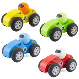 VOITURE DE COURSE EN BOIS 11CM RÉTROFRICTION - ASST DÈS 10 MOIS - ULYSSE-3760111717385-Lilojouets-Questembert-Muzillac-Morbihan