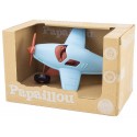 AVION A HÉLICE 20CM - DÈS 18 MOIS - PLASTIQUE BIO SOURCÉ - PAPAILLOU ULYSSE