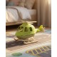 HÉlicoptÈre 18cm - dÈs 18 mois - plastique bio sourcÉ - papaillou ulysse-3760111718160-lilojouets-questembert-muzillac-morbihan