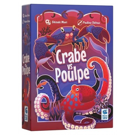 JEU CRABE VS POULPE - JEU DE DÉFAUSSE DÈS 10 ANS-3760371751280-Lilojouets-Questembert-Muzillac-Morbihan