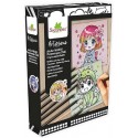 COFFRET ATELIER MANGA CRAYONS AQUARELLABLES CHIBI - DÈS 10 ANS - SYCOMORE