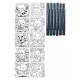 Coffret atelier manga animaux kawaii - dÈs 10 ans - artissimo sycomore-3760424920397-lilojouets-questembert-muzillac-morbihan