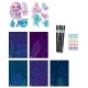 Coffret tableaux feutres mÉtallisÉs bÉbÉs ocÉan - dÈs 5 ans - artissimo sycomore-3760424920496-lilojouets-questembert-muzillac-m
