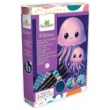COFFRET TABLEAUX FEUTRES MÉTALLISÉS BÉBÉS OCÉAN - DÈS 5 ANS - ARTISSIMO SYCOMORE