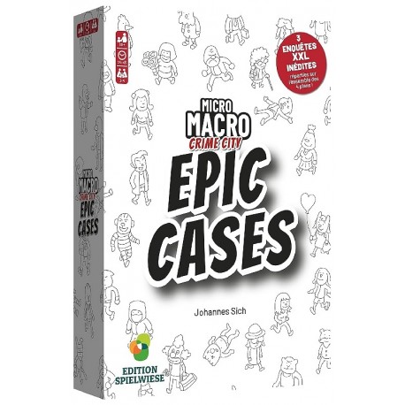 JEU EPIC GAMES - EXT. JEU MICRO MACRO CRIME CITY - 3 ENQUÊTES DÈS 10 ANS-3770033532058-Lilojouets-Questembert-Muzillac-Morbihan