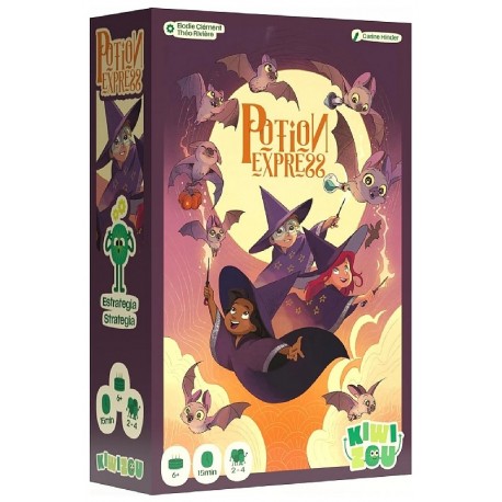 JEU POTION EXPRESS - JEU DE CARTES STRATÉGIQUE - DÈS 6 ANS-3770035333011-Lilojouets-Questembert-Muzillac-Morbihan