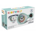 RÉVEIL ANALOGIQUE ET DIGITAL - KIDYALARM VERT ÉVOLUTIF ET ÉDUCATIF - KIDIWOLF