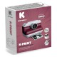 Appareil photo avec imprimante - rechargeable usb-c - k-print bordeaux kidywolf-5407009182693-lilojouets-questembert-muzillac-mo