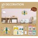 Pochette crÉative dÉcoration murale 3d oiseau 20x22cm - dÈs 5 ans-6920773350673-lilojouets-questembert-muzillac-morbihan