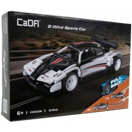 C52022W VOITURE DE COURSE Z-WIND A RÉTROFRICTION - 321 PIÈCES - DÈS 6 ANS - CADA-6948061927369-Lilojouets-Questembert-Muzillac-M