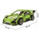 C52024w voiture de course verte a rÉtrofriction - 387 piÈces - dÈs 6 ans - cada-6948061927383-lilojouets-questembert-muzillac-mo