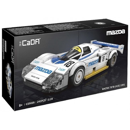 C55029W VOITURE MAZDA 787B 18CM - 242 PIÈCES - DÈS 8 ANS - CADA-6948061930123-Lilojouets-Questembert-Muzillac-Morbihan