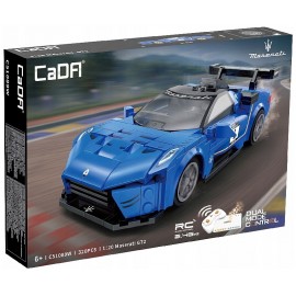 C51089W VOITURE RADIOCOM. MASERATI GT2 21CM - 320 PIÈCES - CADA CODE STEAM-6948061930345-Lilojouets-Questembert-Muzillac-Morbiha