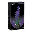 C5902W FLEUR DE LAVANDE EN POT 23CM - 301 PIÈCES - DÈS 8 ANS - CADA