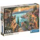 Puzzle a quelques pas du port 1500 piÈces 84x59cm - poster inclus - clementoni-8005125317295-lilojouets-questembert-muzillac-mor