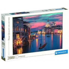 PUZZLE MAGNIFIQUE GRAND CANAL DE VENISE ITALIE 2000 PIÈCES 98X67CM - CLEMENTONI-8005125320837-Lilojouets-Questembert-Muzillac-Mo