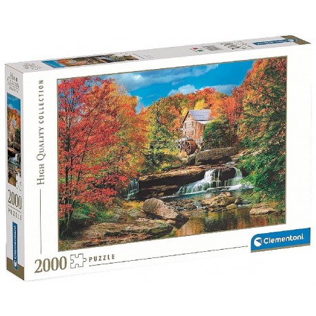 PUZZLE MOULIN GLADE CREEK GRIST USA 2000 PIÈCES 98X67CM - CLEMENTONI-8005125325740-Lilojouets-Questembert-Muzillac-Morbihan