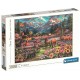 Puzzle chevaux libres de voyager 3000 piÈces 119x85cm - clementoni-8005125330386-lilojouets-questembert-muzillac-morbihan