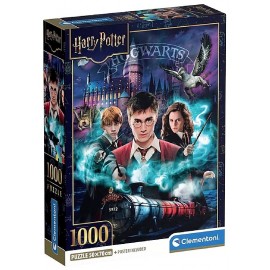 PUZZLE HARRY POTTER 1000 PIÈCES 50X70CM AVEC POSTER - CLEMENTONI-8005125370474-Lilojouets-Questembert-Muzillac-Morbihan