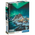 PUZZLE ILES LOFOTEN EN NORVÈGE 1000 PIÈCES 70X50CM AVEC POSTER - CLEMENTONI